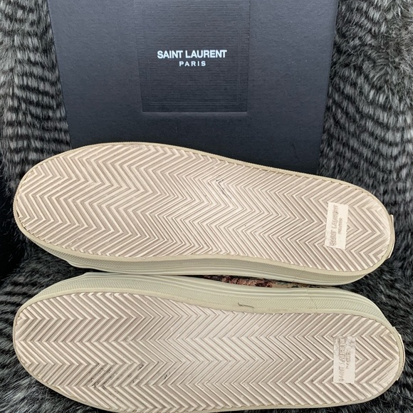 YSL SAINT LAURENT Court Classic Floral sneakers 41 - Picture 8 of 8